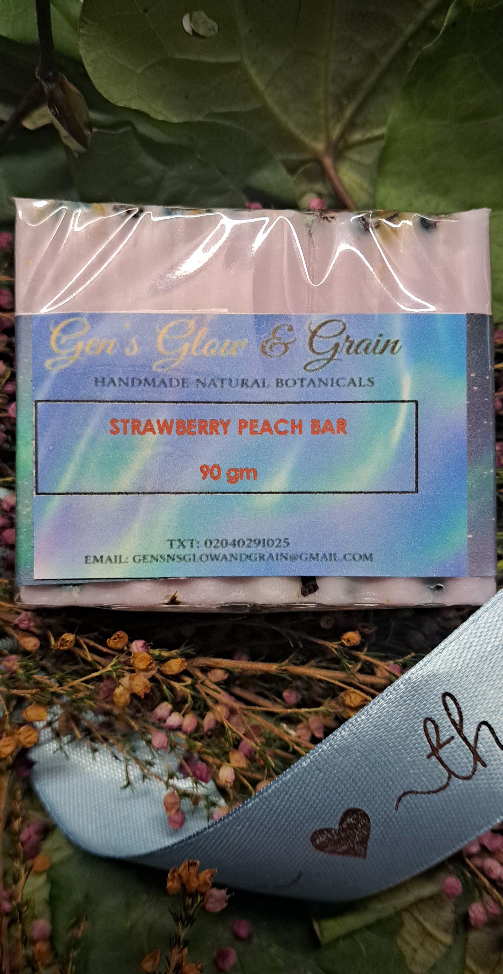 Strawberry Peach Bar 90 gm