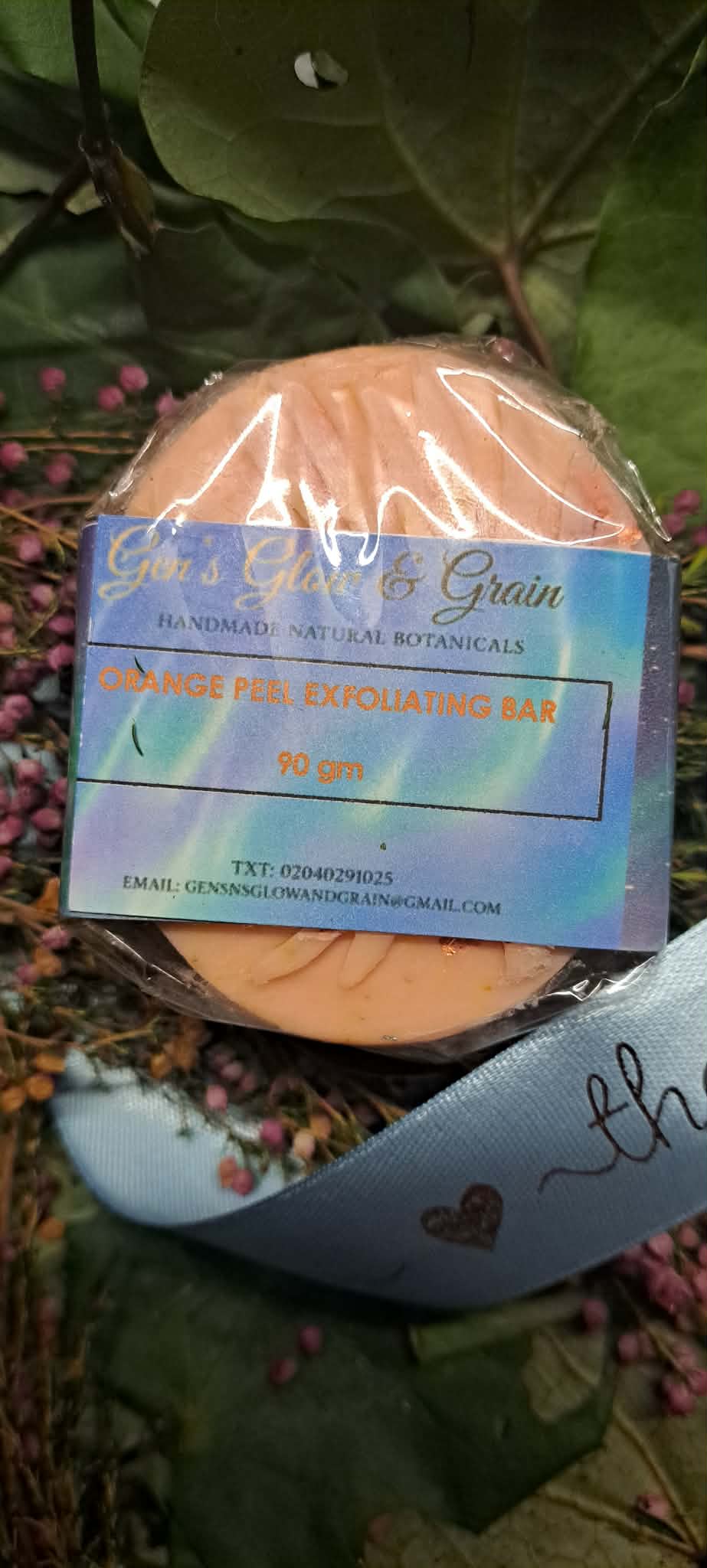 Orange Peel Extract Exfoliating  Bar 90g